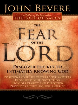 cover image of The Fear of the Lord